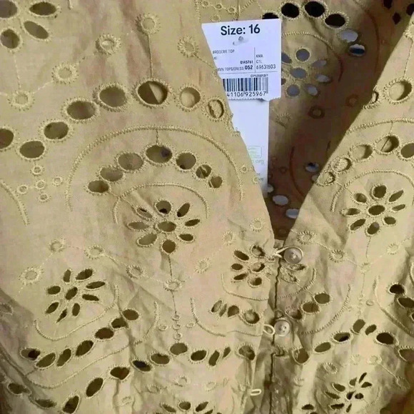 🔥2/40$🔥New eyelet top. Fall season start - Picture 4 of 5